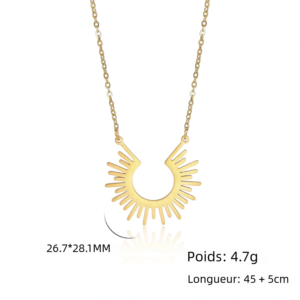 Collier bohème chic 'Sun Ray'